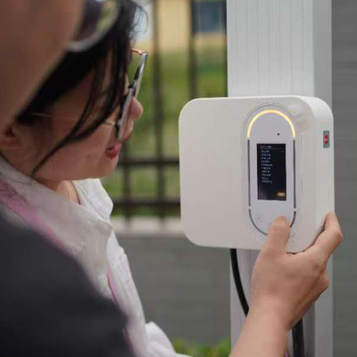 22kW EV Charger Solar Wallbox Station 32A 480V dengan Dynamic Load Balance Box