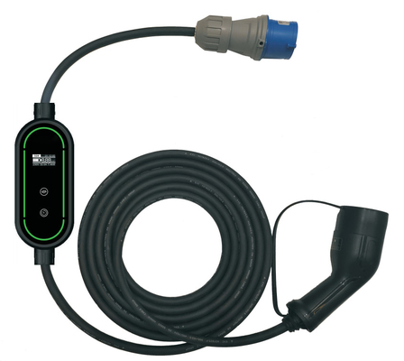 50Hz AC110V Home Portable EV Charger 7kW Dengan Delay Charging Amps Switchable