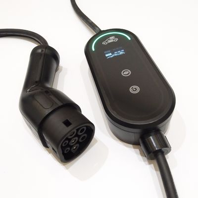membeli Pengisi Daya EV Portabel 3kW dengan Arus yang Dapat Disesuaikan, Pengisian Daya Tertunda, dan Perlindungan IP67 untuk Mobil Listrik pembuatan online