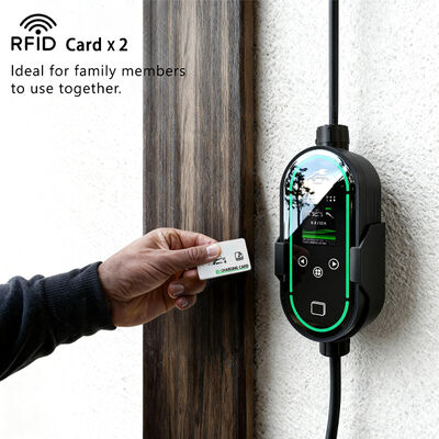 membeli Portable EV Charger dengan Perlindungan IP67 16A Max Output Current dan layar OLED 2,4 inci pembuatan online