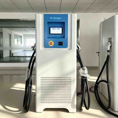 Beli Stasiun Pengisian DC 60kW EV Dengan GBT CCS Combo 2 Colokan OCPP JSON 1.6 2.0 pembuatan online