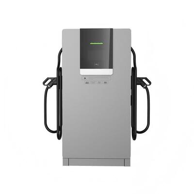 Beli Pengisi daya cepat EV DC 60kW dengan konektor CCS2 ganda untuk stasiun pengisian listrik komersial pembuatan online