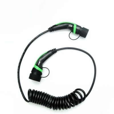 Beli ANS Green 16A Tipe 2 Ke Tipe 2 Kabel EV 1 steker pria ke steker wanita pembuatan online