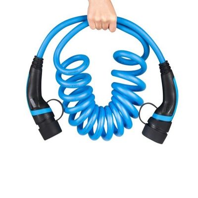 Kabel Pengisian 16A 480V EV IEC 62196 Konektor Tipe 2 Standar Eropa
