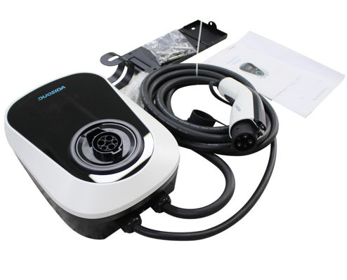 Stasiun Pengisian EV Smart Home Wallbox 7 kW Wall Mounted EV Charger