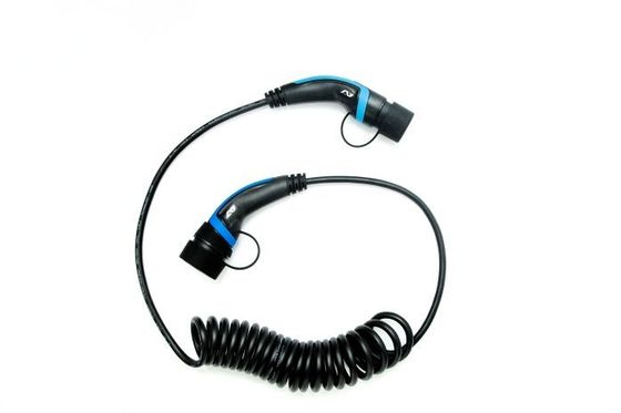 16A Tipe 2 Ke Tipe 2 Kabel Pengisian Kendaraan Listrik 1 Fase AC Standar Eropa