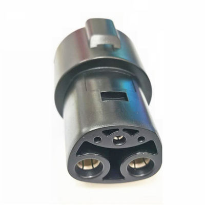Beli Hitam 250V 60A EV Charging Cable Adapter Tesla Adapter Untuk EV Charger pembuatan online