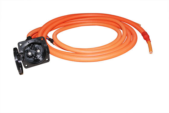 Beli 600V DC Cepat 90KW Chademo Socket Kit 150A Chademo EV Side Socket pembuatan online