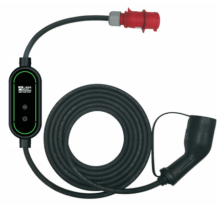 Harga yang pantas 11kW Tipe 2 EV Chargers Proteksi Kebocoran Portabel 480V Amps Dapat Disesuaikan on line