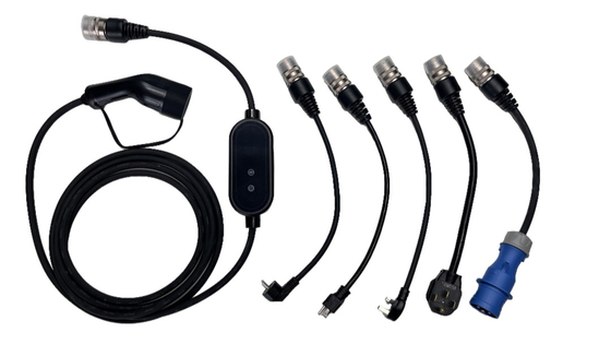 Harga yang pantas Adaptor pengisi daya EV portabel UK/Schuko/Nema/AU/CEE plug on line