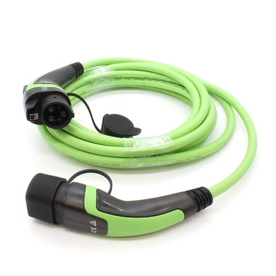 Harga yang pantas 16A bahan TPU 5m panjang tipe 2 EV kabel pengisian dengan penampilan yang sangat baik dan warna yang dapat disesuaikan on line