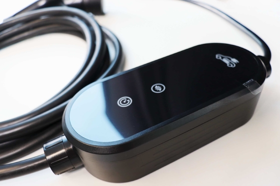 Harga yang pantas 3kW Portable EV Charger 16A with Adjustable Current & Delay Charging on line