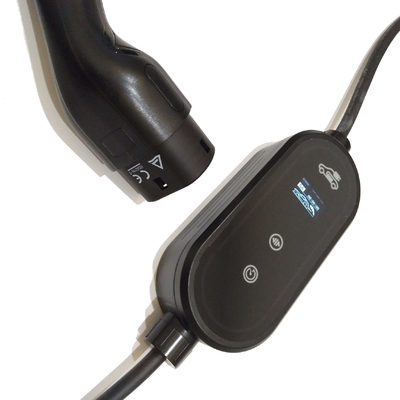 Harga yang pantas 400V 11kW Portable EV Charger with Delay Charging 3.2kg IP67 on line