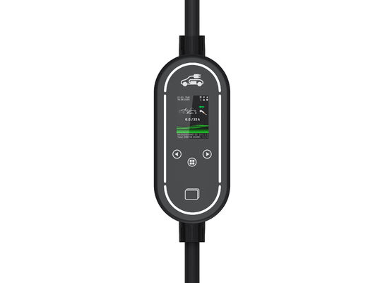 Harga yang pantas 7.36kW 32A  Multi-Function EV Charging System  LCD Type B RCD on line