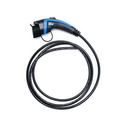 Harga yang pantas Tipe 1 Konektor Pengisian Kendaraan Listrik 32A OEM Dengan Kabel 5m on line