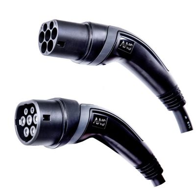 Harga yang pantas 16A 1fase 3.6kW Tipe 2 kabel pengisian daya ev perempuan ke laki-laki on line