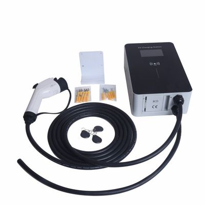 Harga yang pantas Stasiun Pengisian Kendaraan Listrik UL94 V-0 Fase Tunggal 32A IP67 Dengan Kabel 5m on line