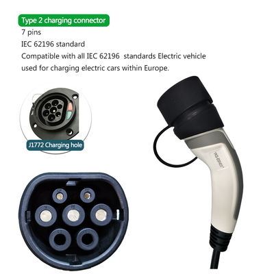 Harga yang pantas Pengisi Daya Cepat EV Portabel TPU 5m Hitam Dengan Layar Sentuh Ubah Saat Ini on line