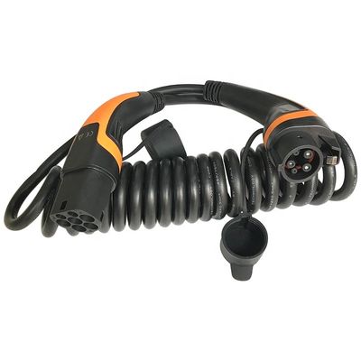 Harga yang pantas EVSE Tipe 1 Ke Tipe 2 Kabel Pengisian EV on line