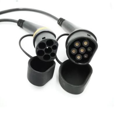 Harga yang pantas Kabel Pengisian EV 32A 10m Tipe 2 IEC 62196 Konektor Kendaraan Listrik on line