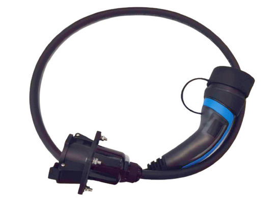Harga yang pantas Tipe 2 Ke Tipe 1 0.5m EV Charging Cable Adapter TUV IP55 kelas tahan air on line