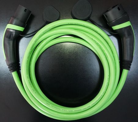 Harga yang pantas IEC 62196 32A 7.5m Tipe 2 Pengisi Daya Mobil Listrik Mode TPU 3 Kabel Tipe 2 on line