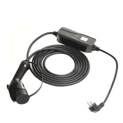 Harga yang pantas Pengisi Daya Mobil EV Rumah 16A 5.5m yang Dapat Disesuaikan IEC 62196-2 Tipe2 Plug on line