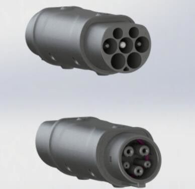 Harga yang pantas Adaptor Pengisian Daya 32A Tipe 1 Ke Tipe 2 on line
