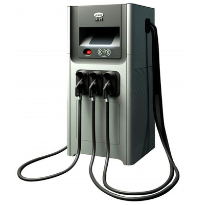 Harga yang pantas TUV Komersial EV DC Charging Station 60kW CCS CHAdeMo 9 ''Layar Sentuh on line